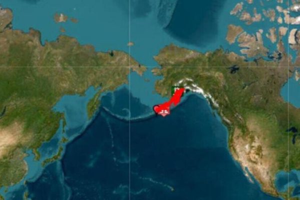 Землетрясение магнитудой 7,4 произошло у берегов Аляски