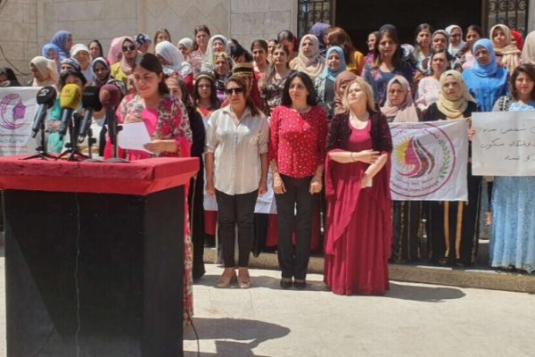 Жительницы северо-восточной Сирии поддержали женщин Шенгала и Афганистана