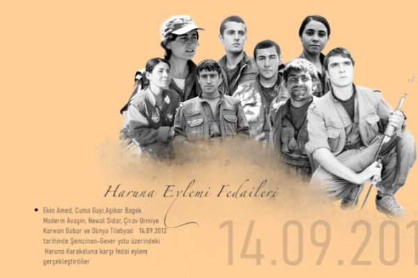 В память о героях исторической акции против военной базы Харуна