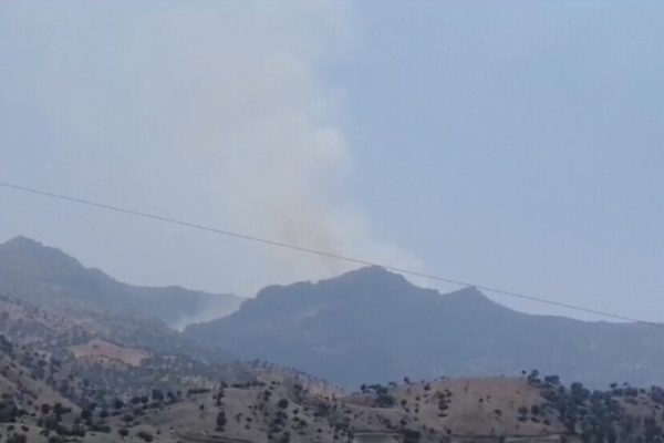 Площадь пожара в Чала Гуза увеличивается