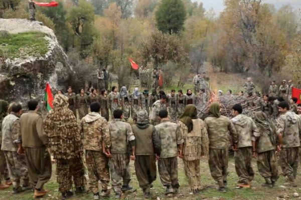 Партизаны празднуют 45-ю годовщину основания РПК в Гаре