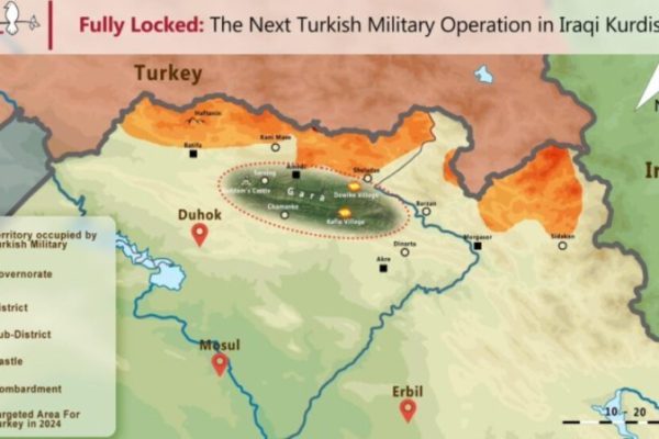 CPT: турецкие оккупанты атакуют гору Гара весной