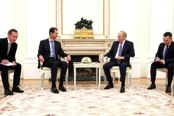 Путин провел встречу с Асадом в Кремле