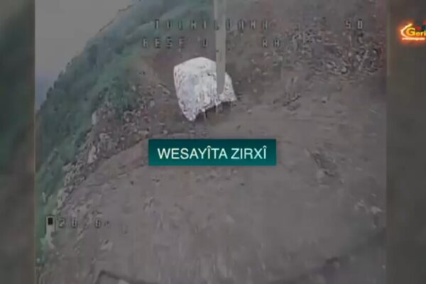 Gerilla TV опубликовал кадры уничтожения турецкой бронемашины в районе Гре Амедие