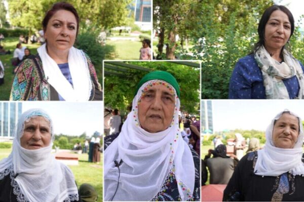 Женщины требуют освобождения Оджалана во имя мира