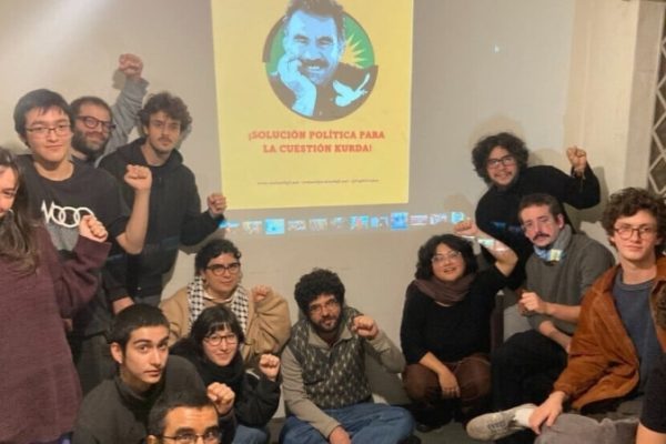 Акция солидарности с Абдуллой Оджаланом и курдским народом в Сан-Паулу