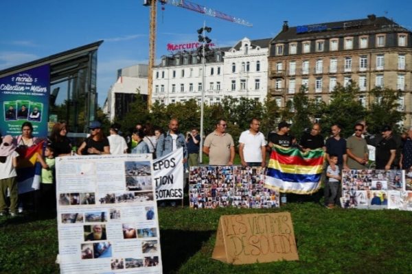 Друзы вышли на протест в Страсбурге: «Аль-Джолани – убийца!»