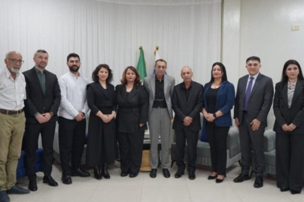 Делегация гражданского общества Европы провела переговоры с Департаментом связей в Камышло