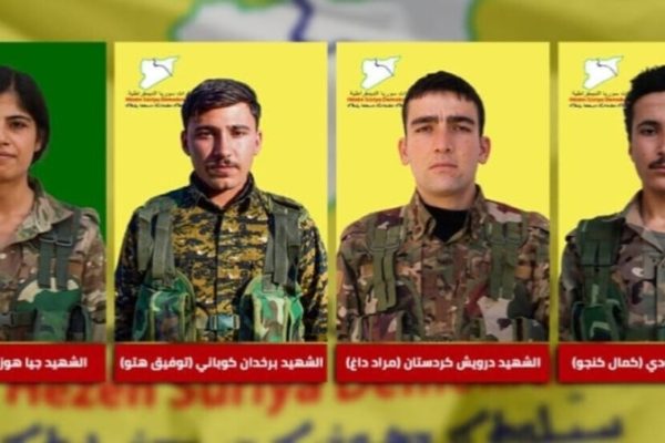 СДС почтили память четырех погибших бойцов