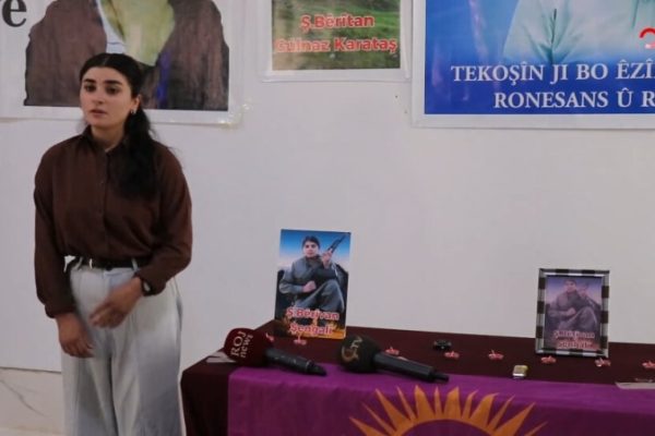 В Шенгале почтили память партизанок Беритан Хеви и Бериван Шенгали