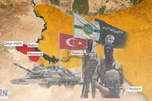 План наземного нападения, осуществляемого группировками ХТШ*, Турцией и ИГИЛ*