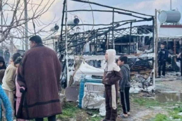 В лагере беженцев из Шенгала в Дохуке произошёл пожар