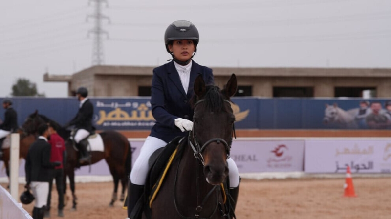 Яра аль-Джубури — талантливая наездница из Ирака