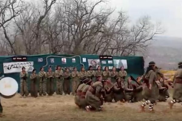 Партизанки ССЖ «Стар» отметили 8 марта: история нашей борьбы — это история героизма