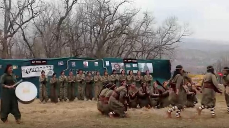 Партизанки ССЖ «Стар» отметили 8 марта: история нашей борьбы — это история героизма