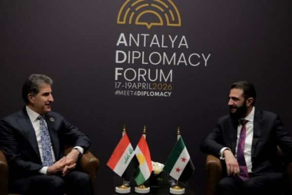 Барзани и аш-Шараа встретились в Анталье