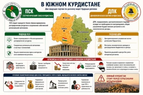 В Южном Курдистане нарастает политическое напряжение