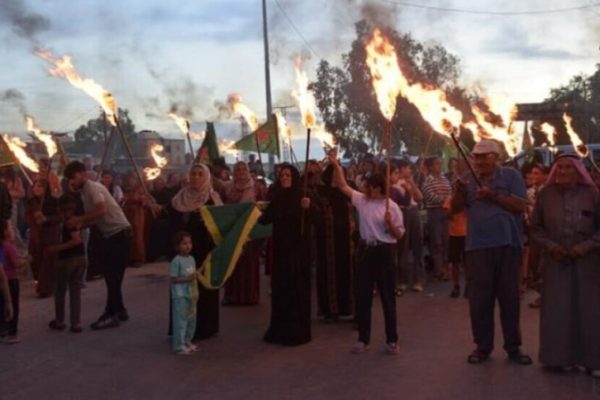 В Тель Тамире прошёл молодёжный марш в поддержку ЖОС