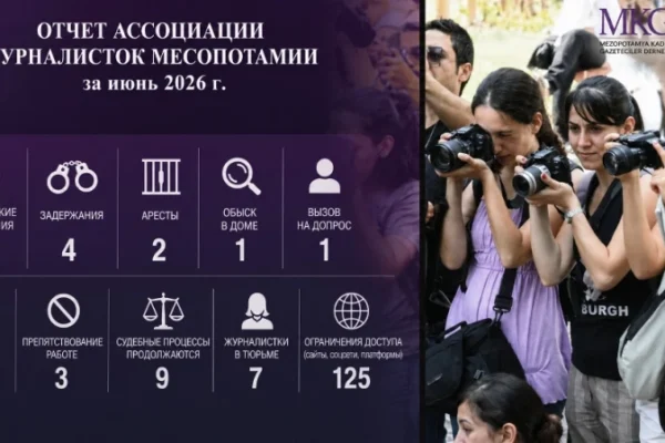 Отчёт MKG: в июне были арестованы двое журналистов, ещё четверо подверглись задержанию