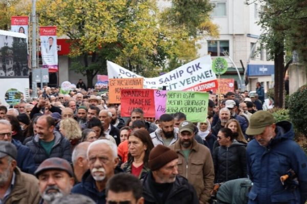 Демонстрация в Дерсиме в защиту окружающей среды