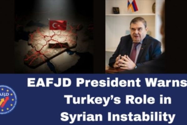 Армянская диаспора Европы: роль Турции в Сирии усиливает нестабильность региона