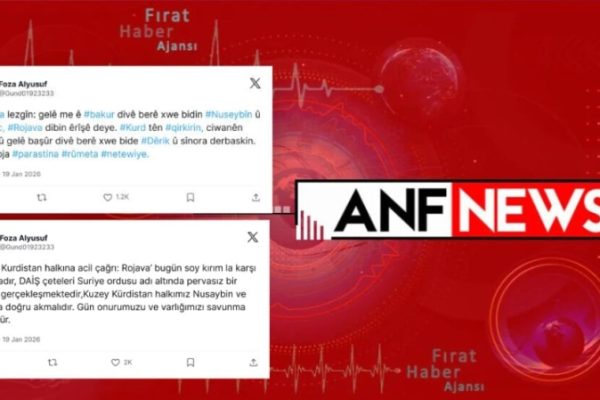 Фоза Юсуф объявила о переходе к сопротивлению и призвала к мобилизации в защиту Рожавы