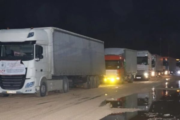 Гуманитарный конвой из Южного Курдистана прибыл в Камышло