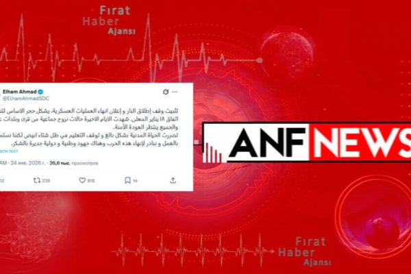 Ильхам Ахмед: прекращение огня — основа реализации соглашения от 18 января