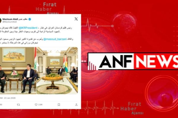 Мазлум Абди поблагодарил Масуда и Нечирвана Барзани за поддержку и солидарность