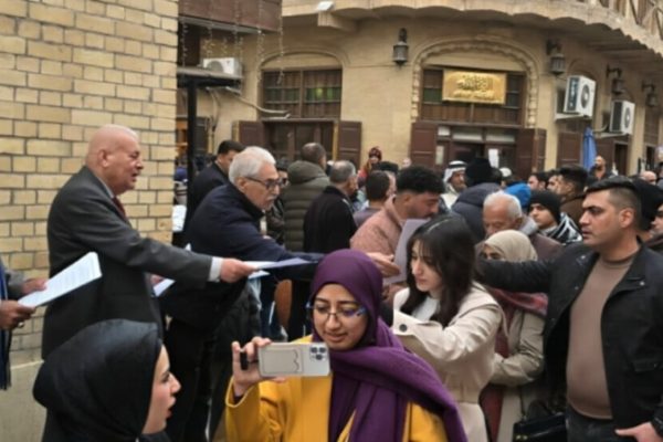 Митинг в поддержку Рожавы в Багдаде