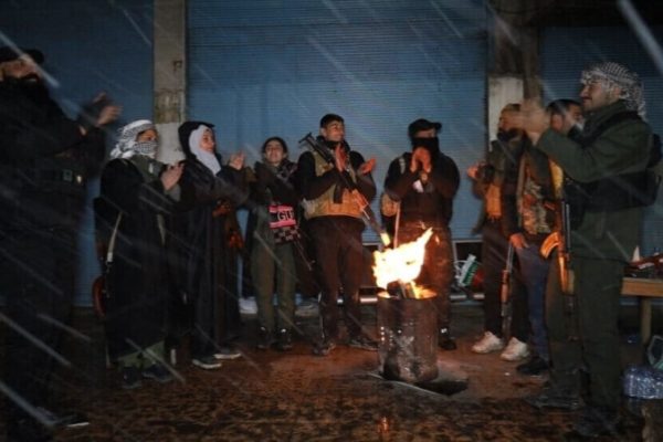 Народное сопротивление на улицах Камышло