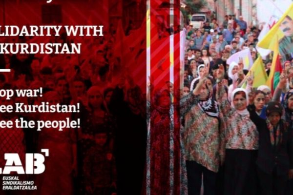 Профсоюз LAB: остановите войну против курдского народа