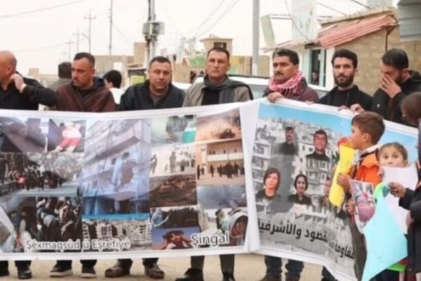 В Шенгале продолжаются акции солидарности и поддержки сопротивления Рожавы