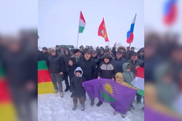 В Ставрополе прошло публичное заявление в поддержку сопротивления Рожавы