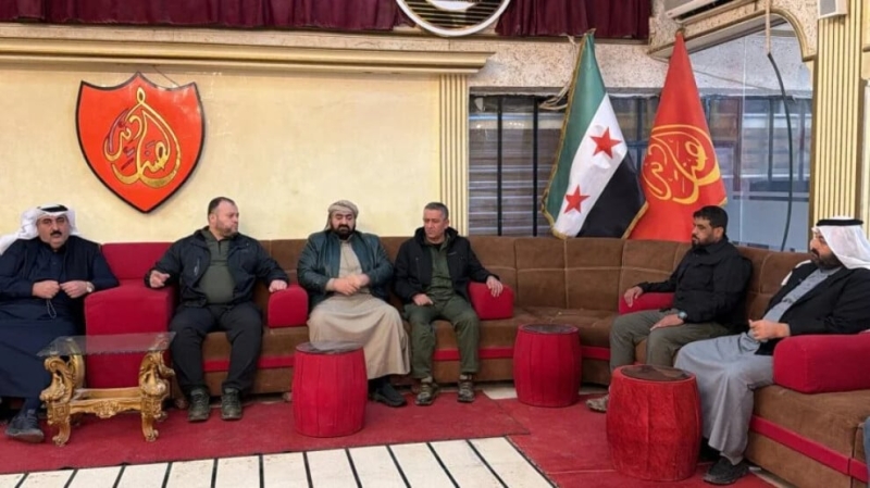 Руководство СВБ провело встречу с шейхом племени Шаммар и командующим силами «Аль-Санадид»