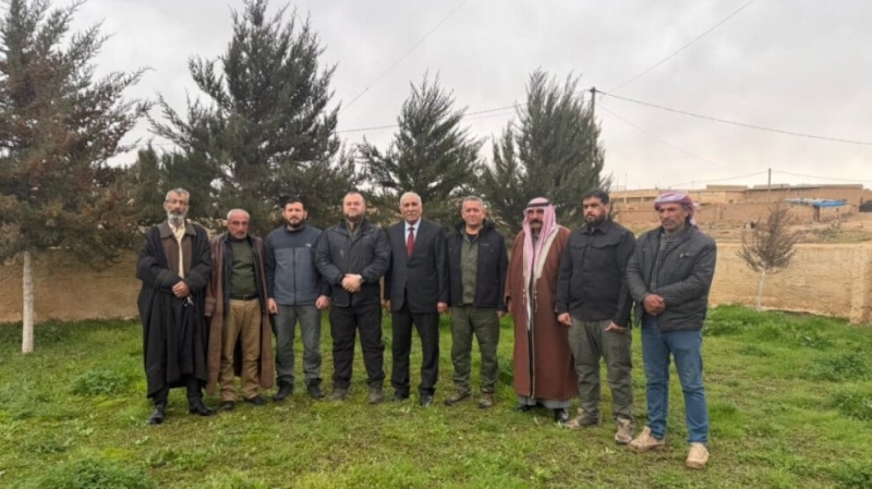 Сиябенд Африн посетил Тель-Брак и Тель-Хамис