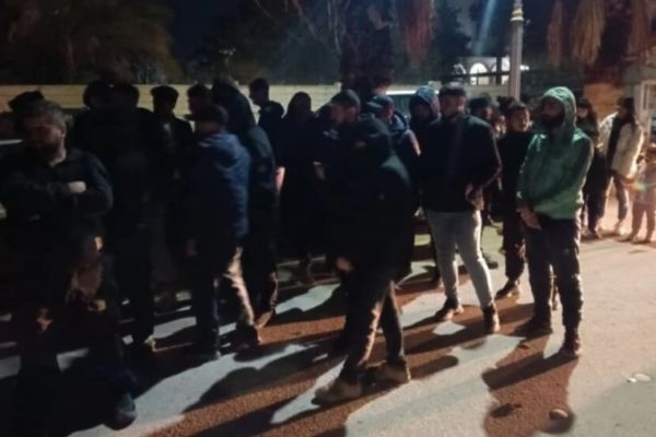 В Хасаке проходят протесты против нападений на курдов в Африне и Алеппо